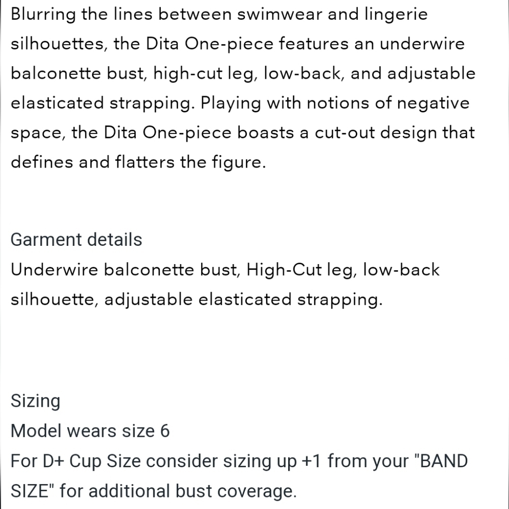 ZIAH Dita One Piece Swimsuit - Picture 14 of 15